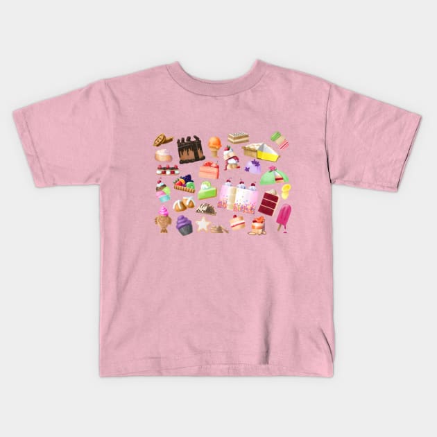 What’s for dessert? Kids T-Shirt by Star Sandwich